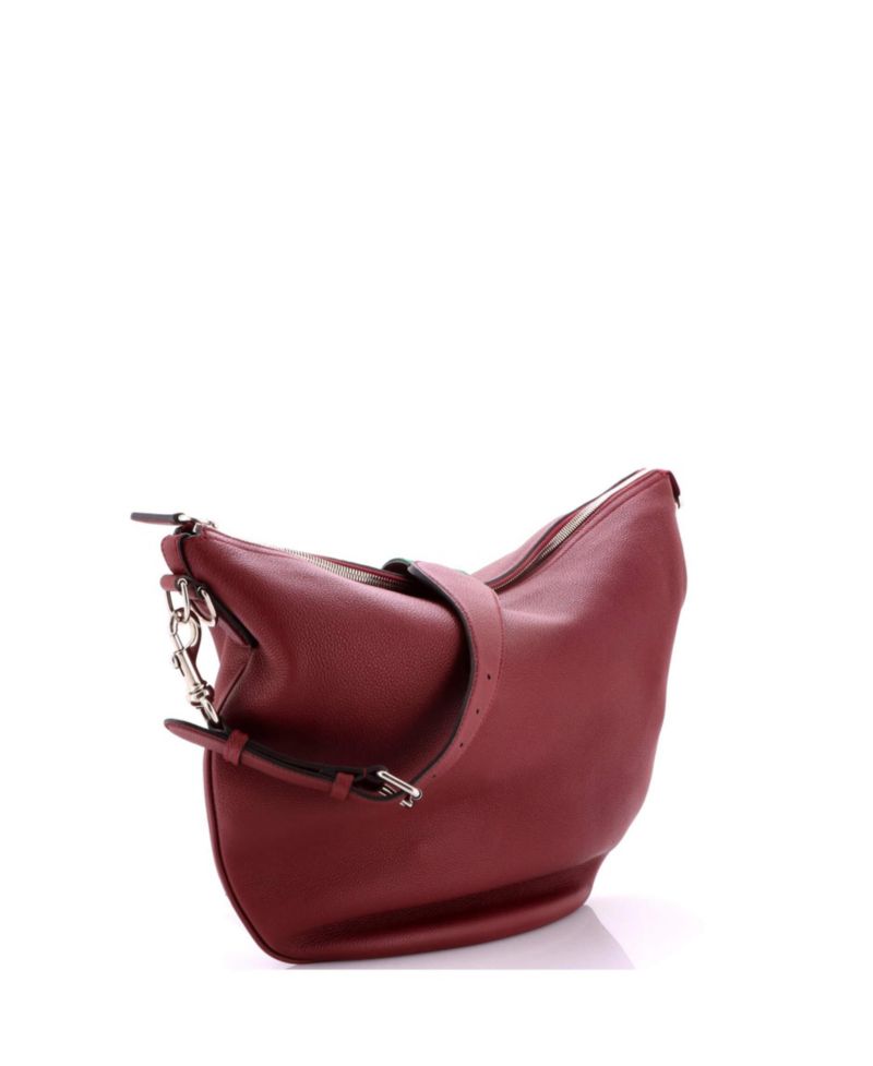 Medium B Shoulder Bag Leather