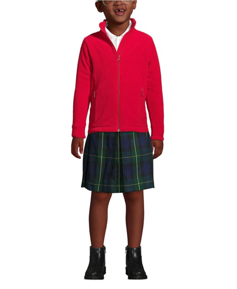 School Uniform Kids Full-Zip Mid-Weight Fleece Jacket