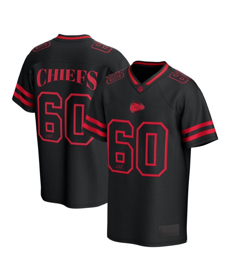 Men's Black Kansas City Chiefs After Hours Fashion Mesh T-Shirt