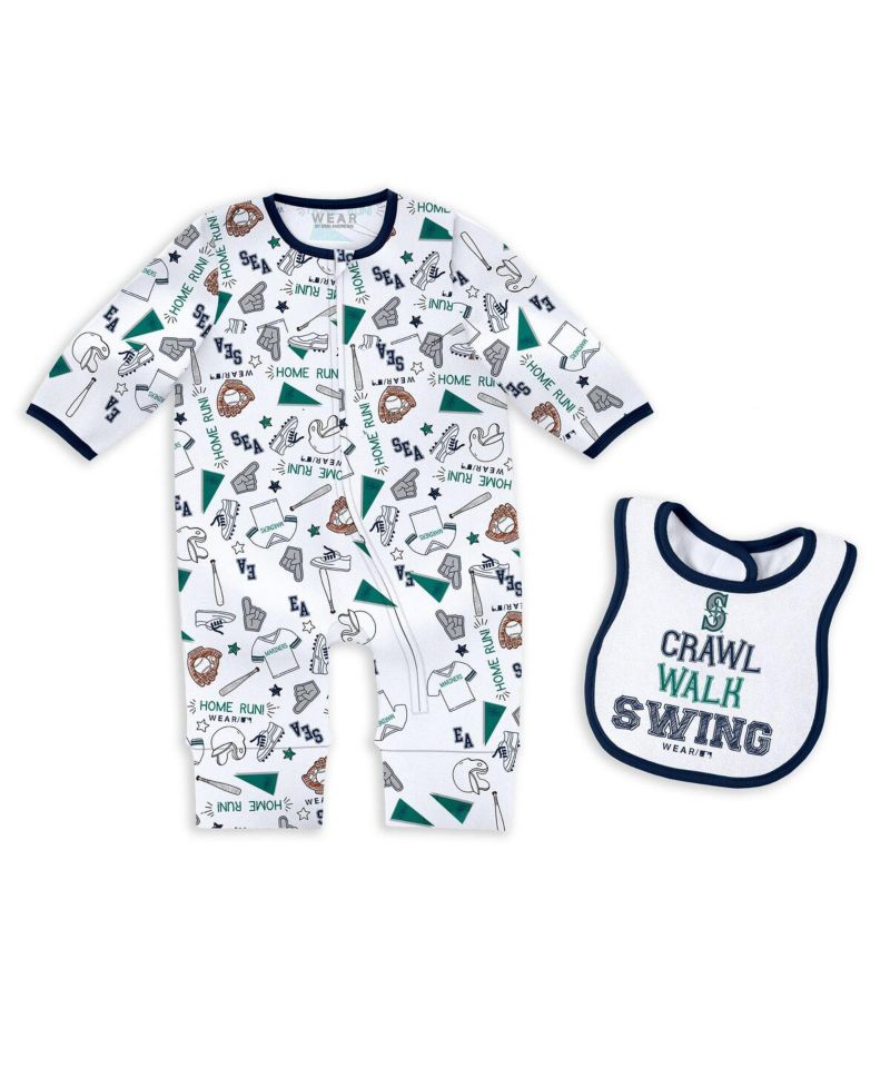 Baby Boys and Girls Seattle Mariners Sleep Play Set