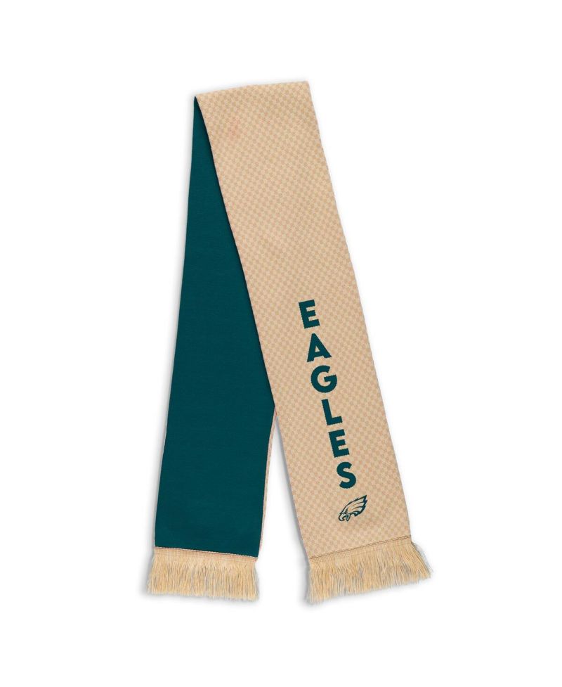 Women's Tan Philadelphia Eagles Tonal Scarf Glove Set
