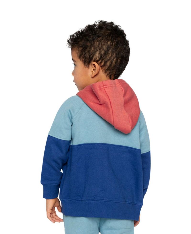 Baby Boys (12M-24M) Full Zip Hooded Fleece Jacket