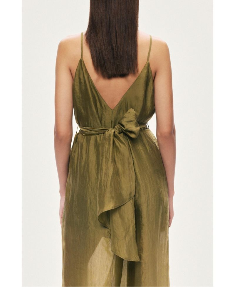 Women's Strappy Wide-Leg Jumpsuit