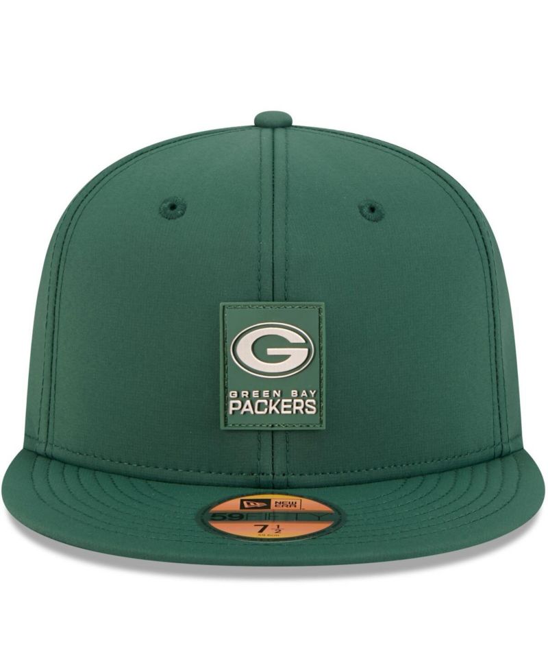 Men's Green Green Bay Packers 2025 Sideline 59FIFTY Fitted Hat