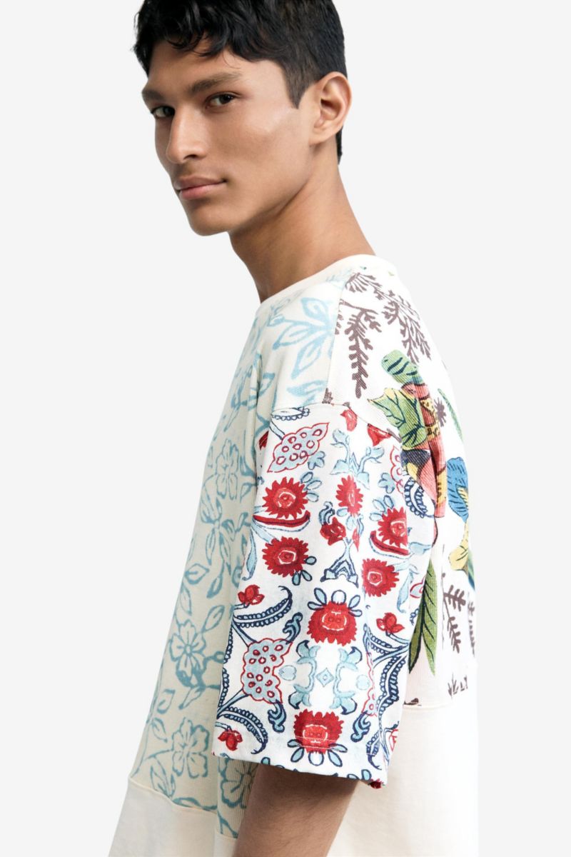 Men's Patchwork T-shirt