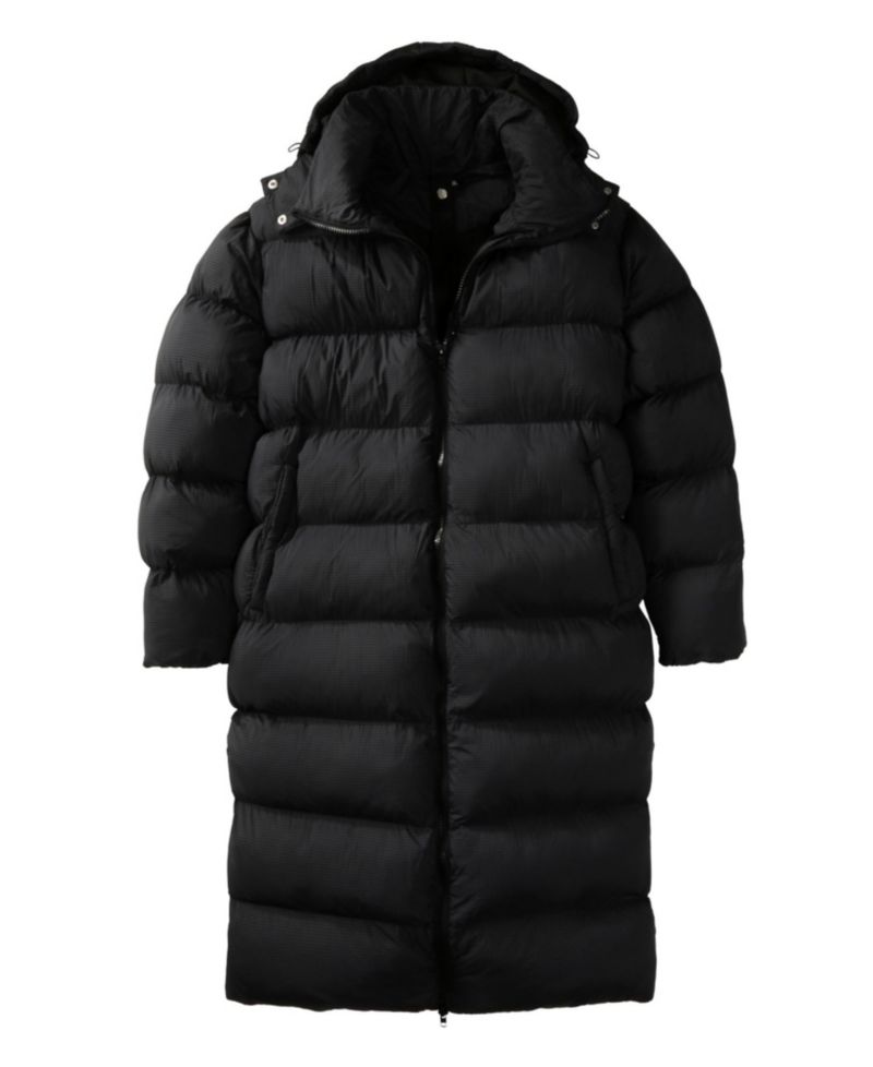 Men's Long Quilted Puffer Coat