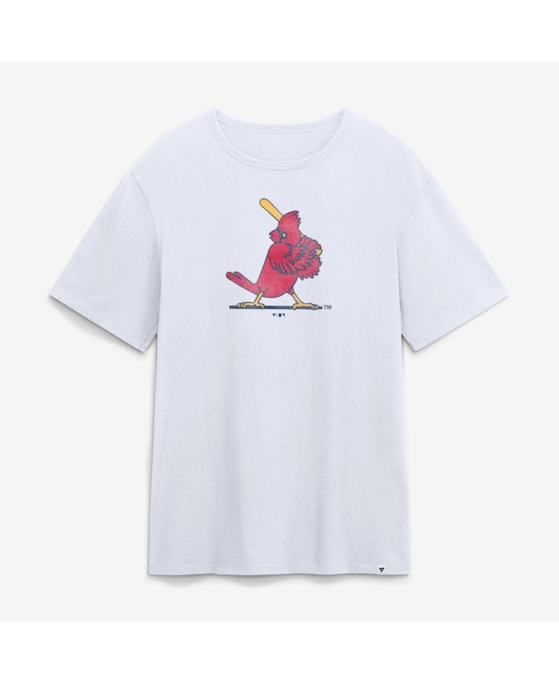 Men's White St. Louis Cardinals Vintage Logo Legacy T-Shirt