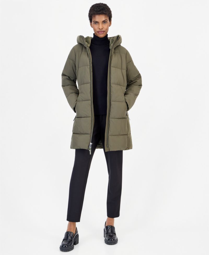 Michael Kors Women's Puffer Hooded Coat