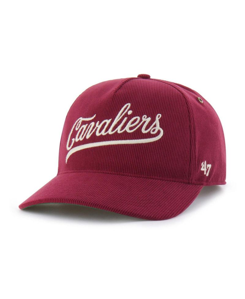 Men's Wine Cleveland Cavaliers Golden Age Relaxed Corduroy Hitch Adjustable Hat