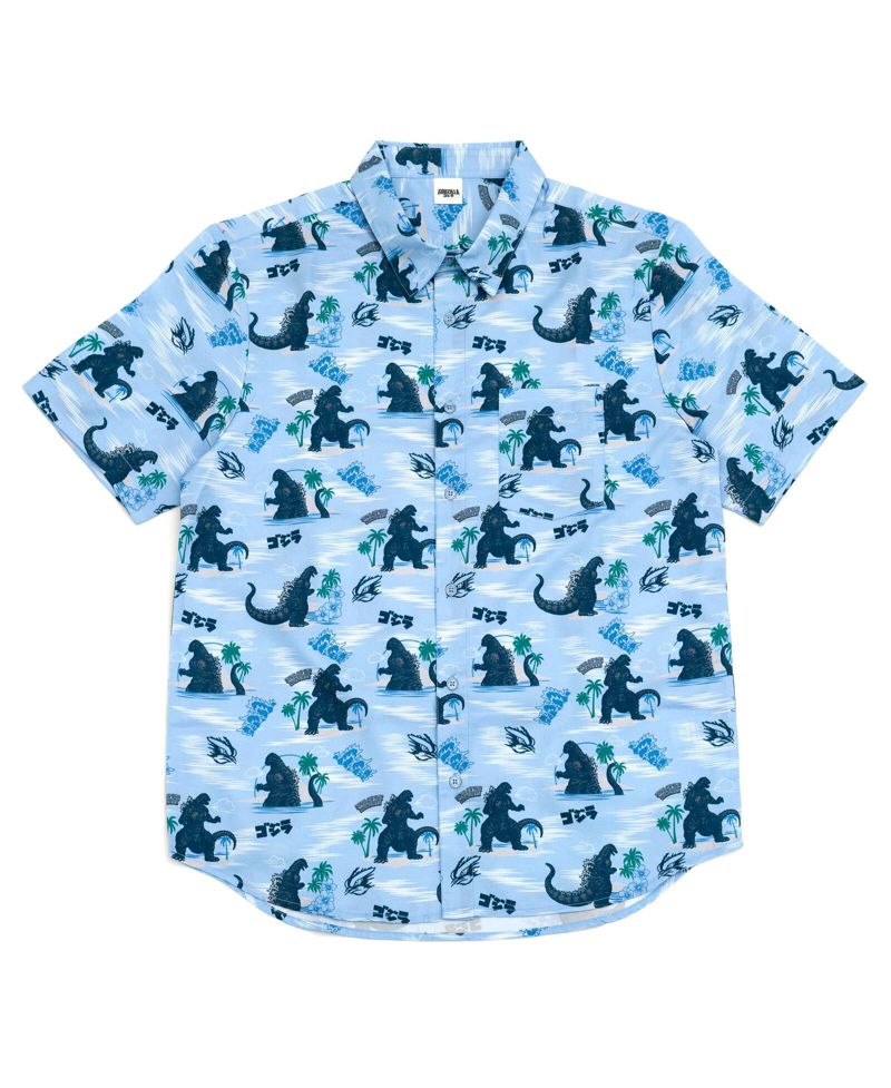 Boys Matching Family Hawaiian Button Down Dress Shirt