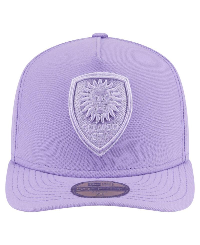 Men's Purple Orlando City SC Color Pack A-Frame 59FIFTY Fitted Hat