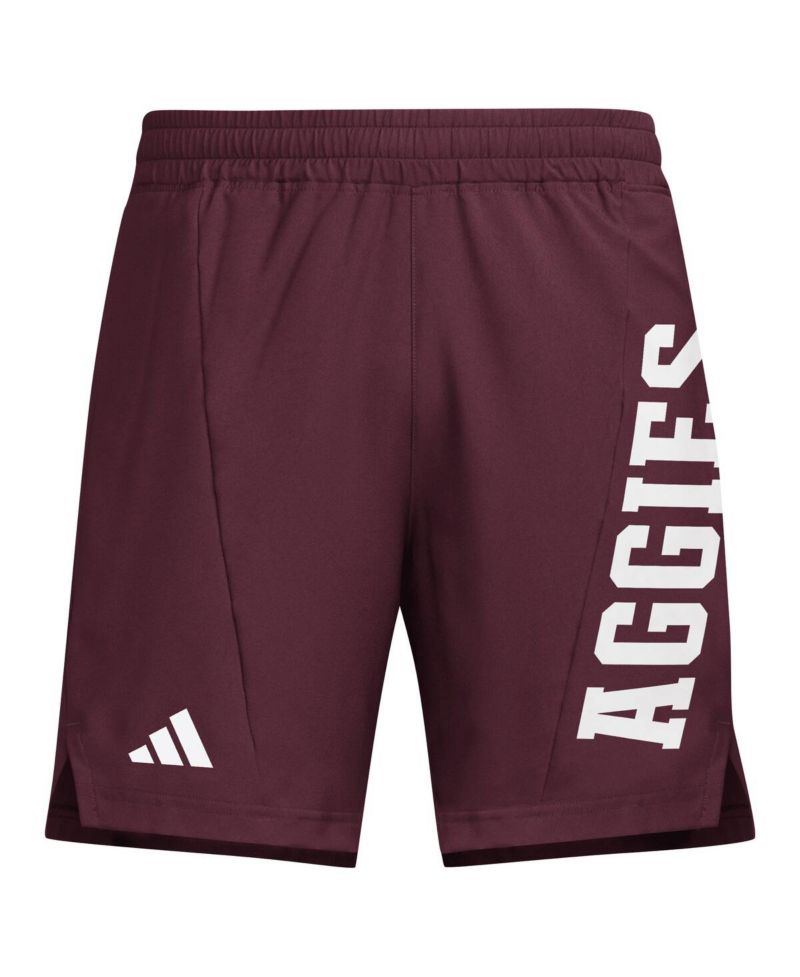 Men's Maroon Texas A&M Aggies Designed for Training AEROREADY Shorts
