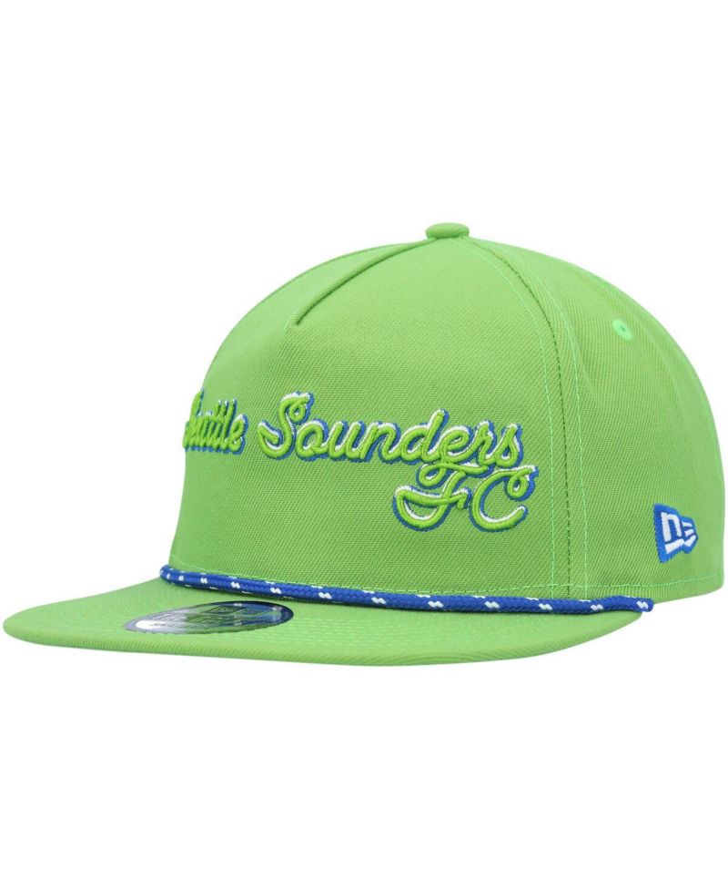 Men's Rave Green Seattle Sounders FC Script Golfer Adjustable Hat