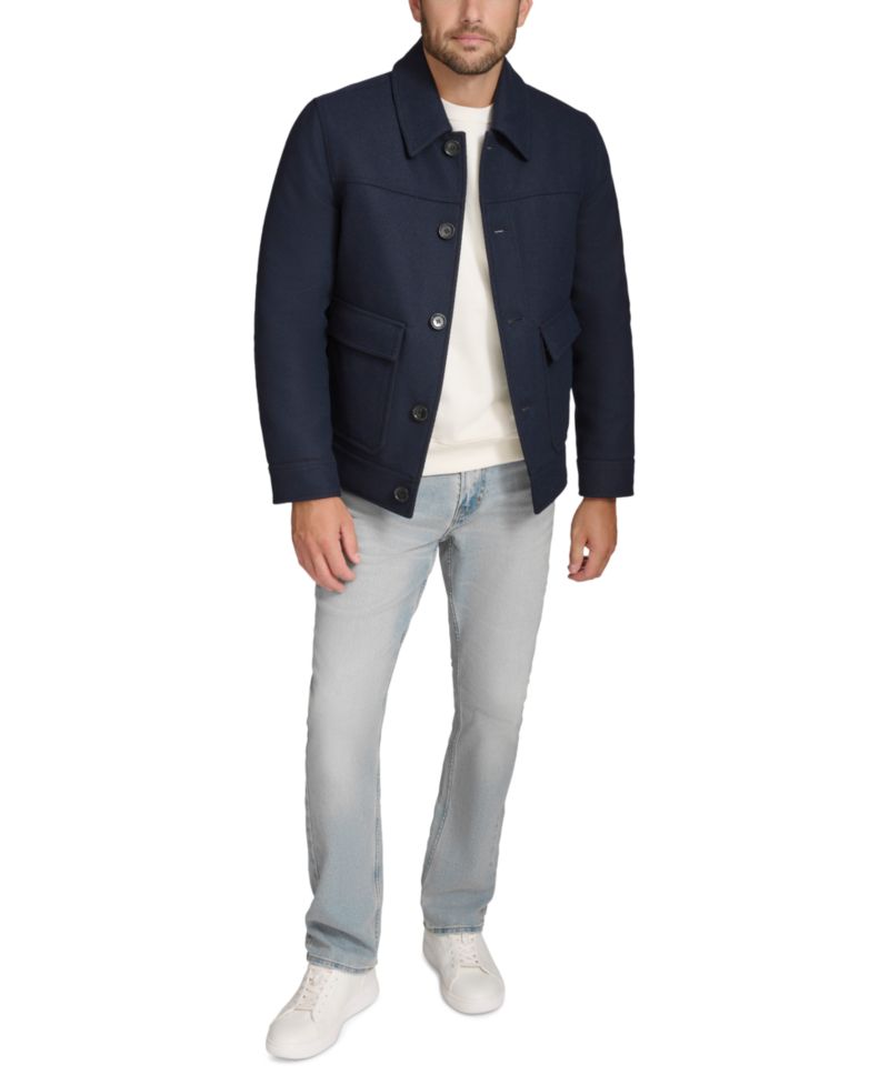 Men's Warwick Twill Chore Shirt Jacket