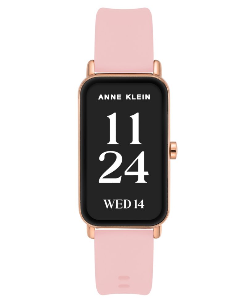 Women's Connect It Illume Smartwatch with Pink Leather and Pink Silicone Band, 37mm