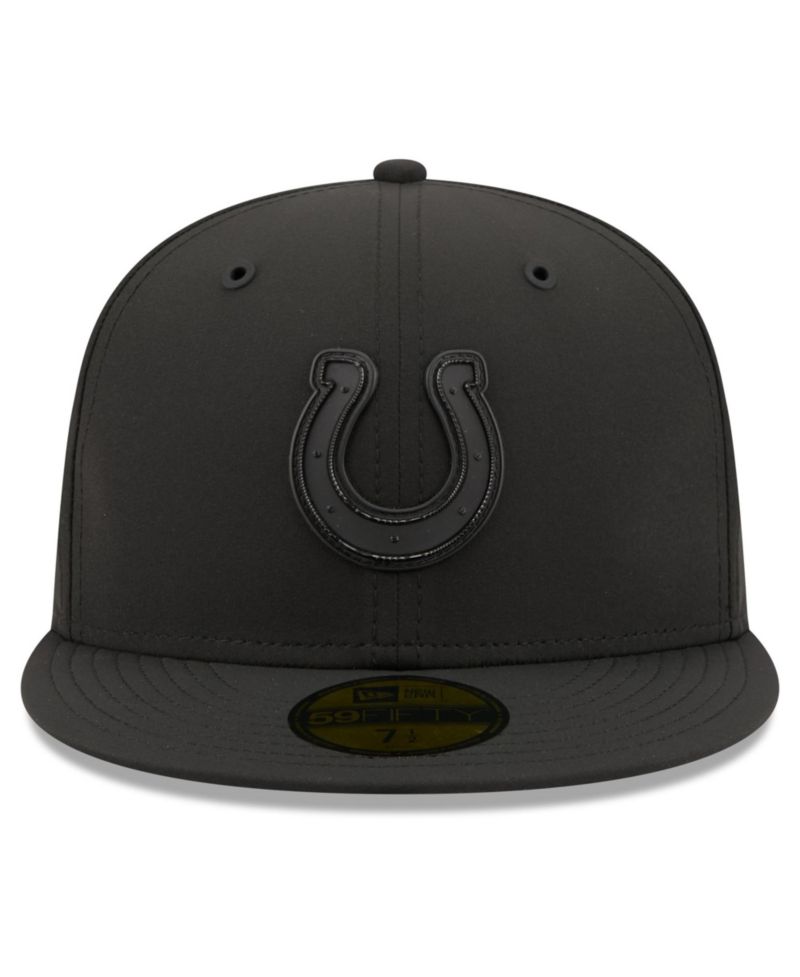 Men's Black Indianapolis Colts 2026 Sideline 59FIFTY Fitted Hat