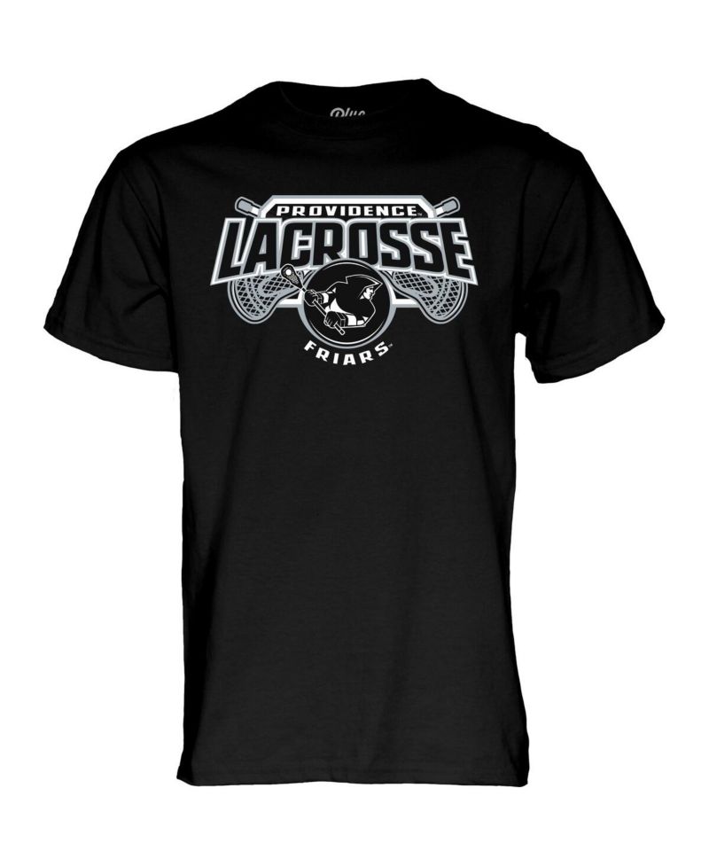 Men's and Women's Black Providence Friars 2024 Men's Lacrosse Season T-shirt