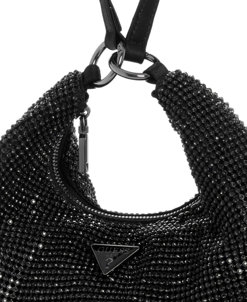 Jewels Small Rhinestone Shoulder Handbag