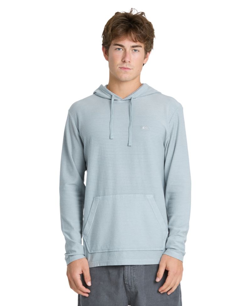 Men's Alamitos Lightweight Textured Knit Hooded Sweatshirt