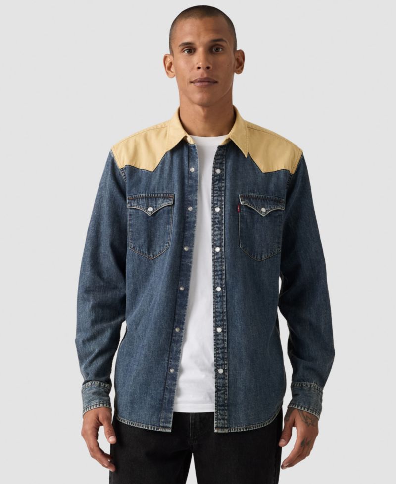 Men's Classic-Fit Western Shirt