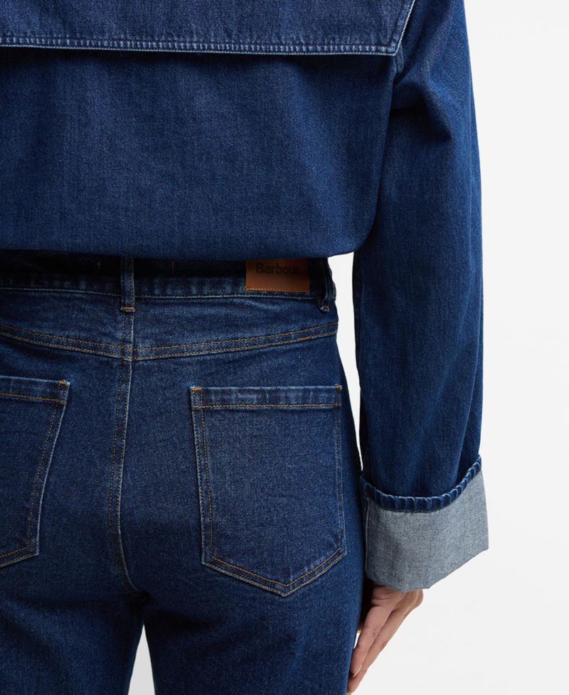 Women's Cartmel Zippered High-Rise-Jeans