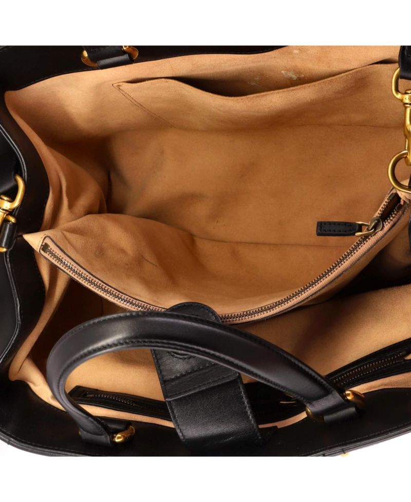 Medium GG Marmont Tote Studded Matelasse Leather