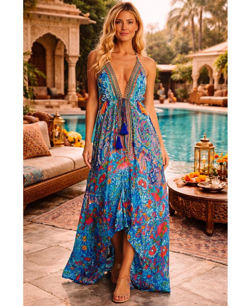 Women's Maxi halterneck Dress