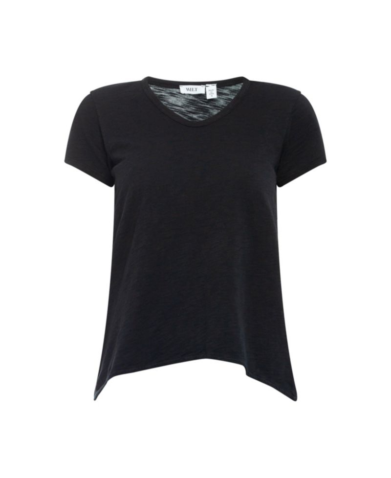 Women's Short Sleeve Shrunken Boyfriend Tee