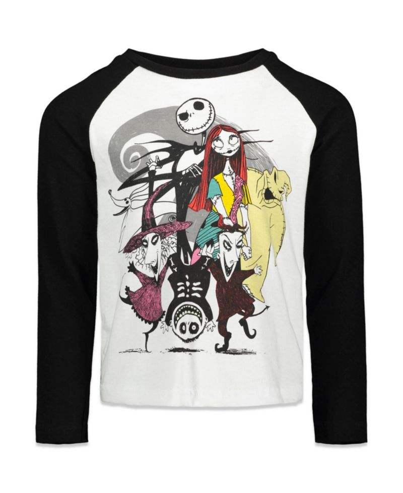 Disney Sally Jack Skellington Girls 2 Pack T-Shirts Toddler |Child