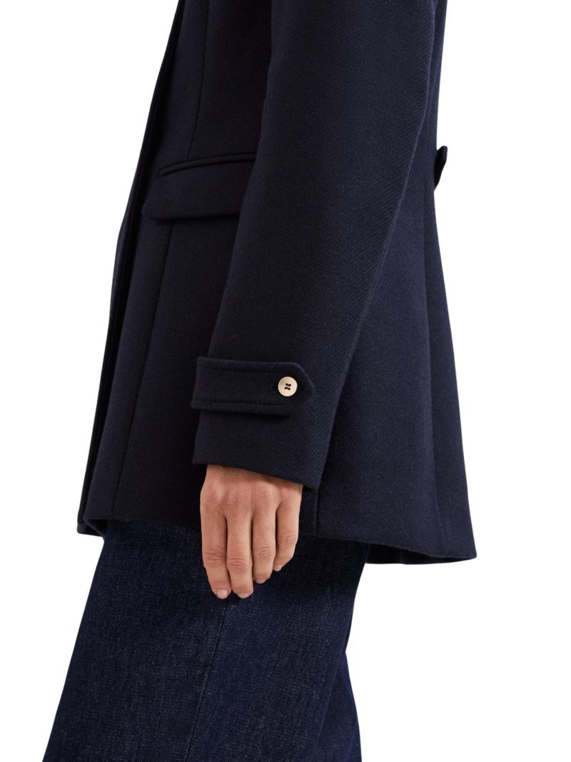 Women's Aurelie Wool Peacoat