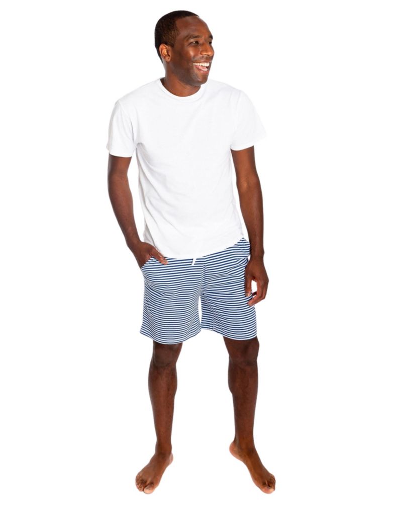 Men’s Organic Cotton Jersey Pajama Sleep Shorts