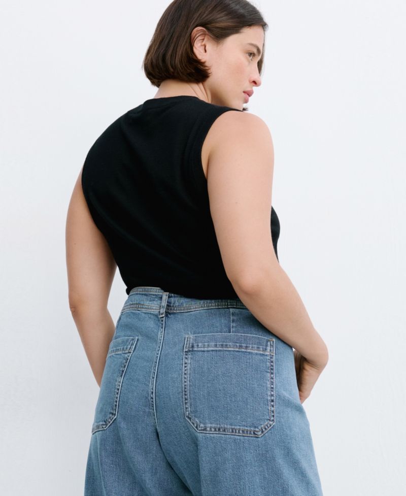 Women's High-Waisted Wide leg Jeans