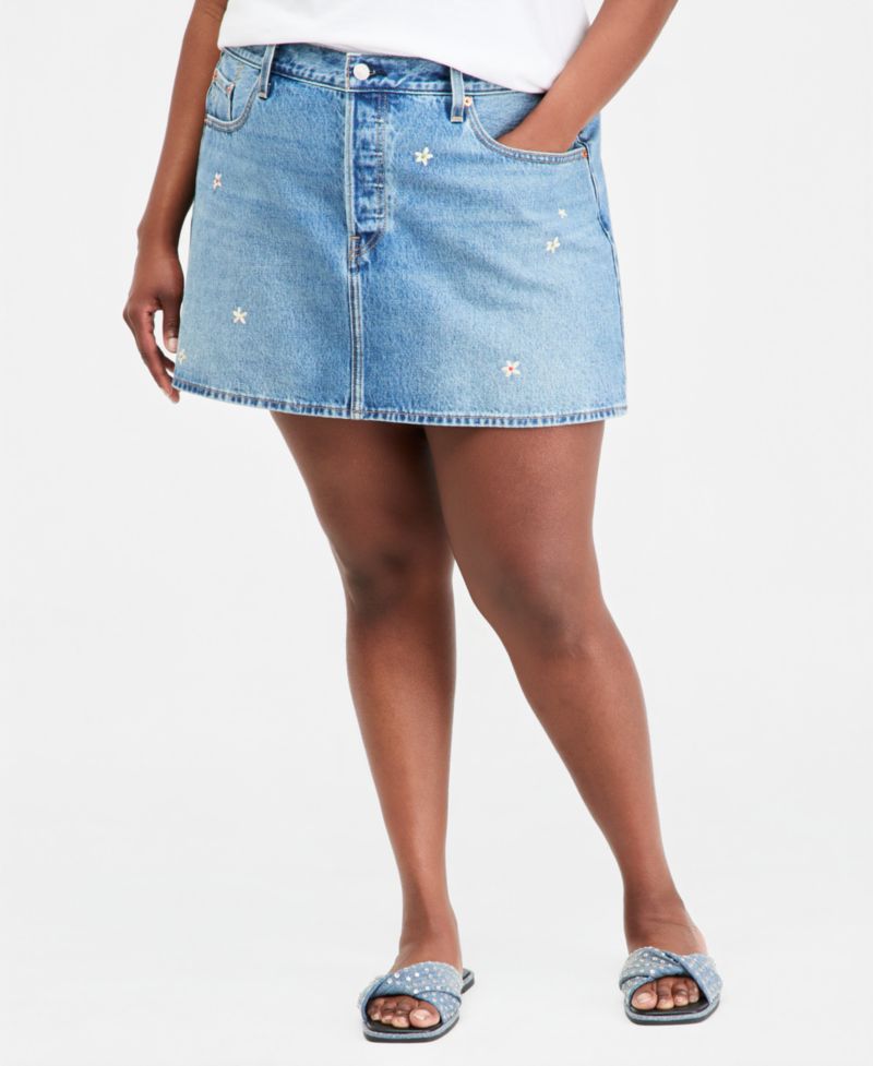 Premium Women's Icon Cotton Denim Skirt