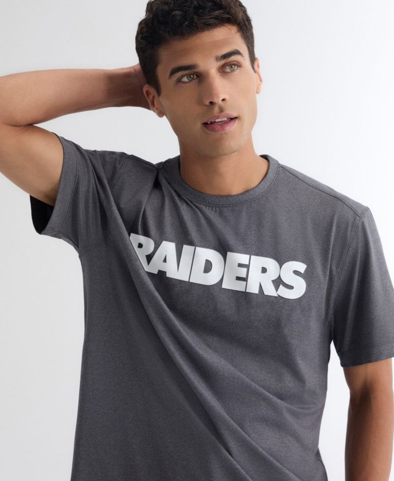 Men's Charcoal Las Vegas Raiders Clutch T-Shirt