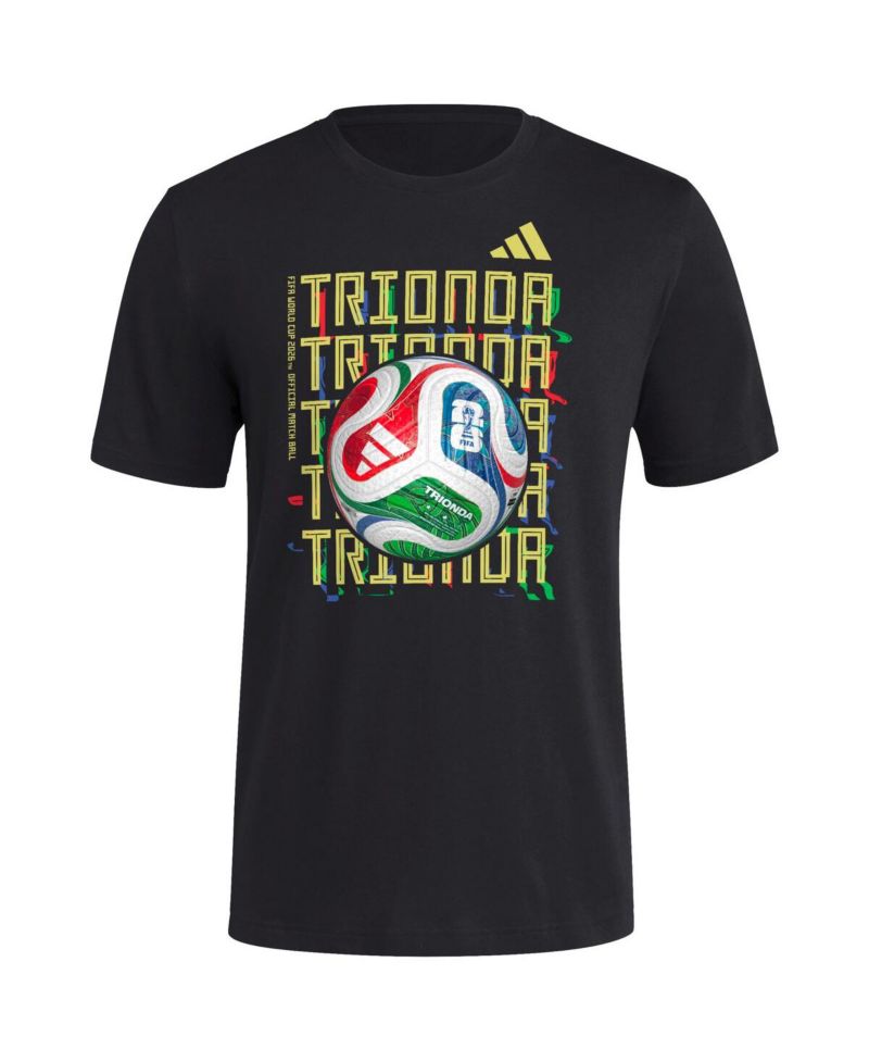 Men's Black 2026 FIFA World Cup Trionda Match Ball T-Shirt