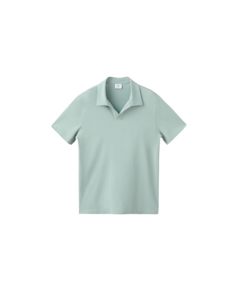 Men's Slim-Fit Cotton-Blend Pique Polo Shirt