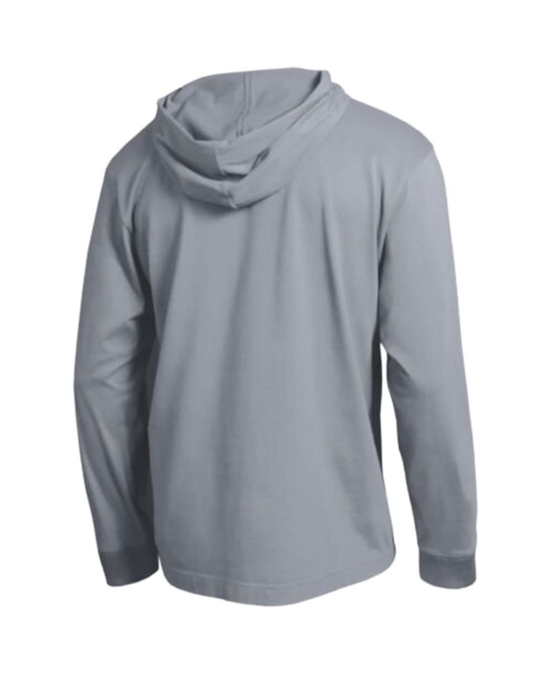 Men's Heather Gray Cal Bears High Motor All-Star Long Sleeve Hooded T-Shirt
