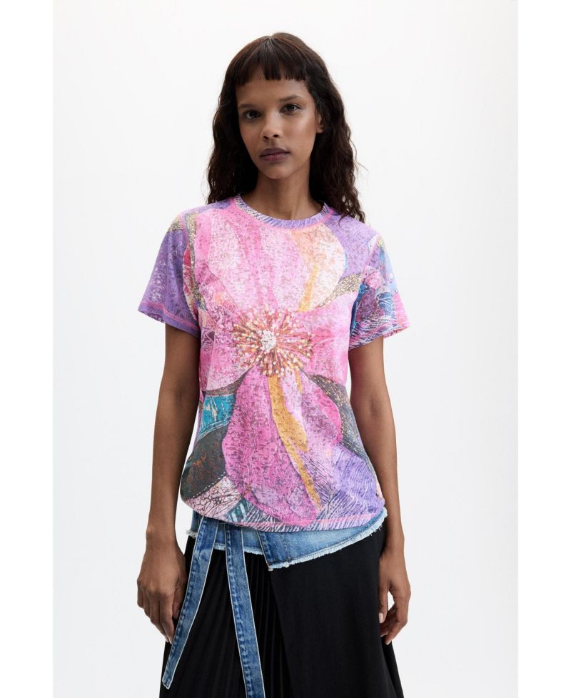 Women's Floral Printed T-Shirt