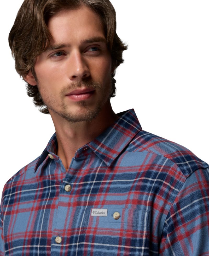 Men's Cornell Woods Flannel Long-Sleeve Shirt