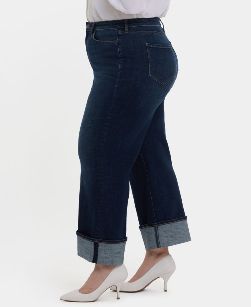 Plus Size Teresa Wide-Leg Jeans