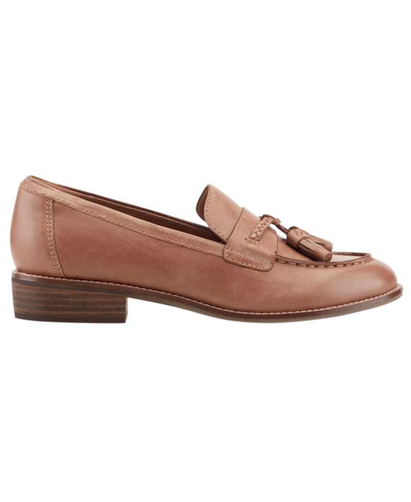 Women's Elinna Leather Slip-On Tassel Loafers