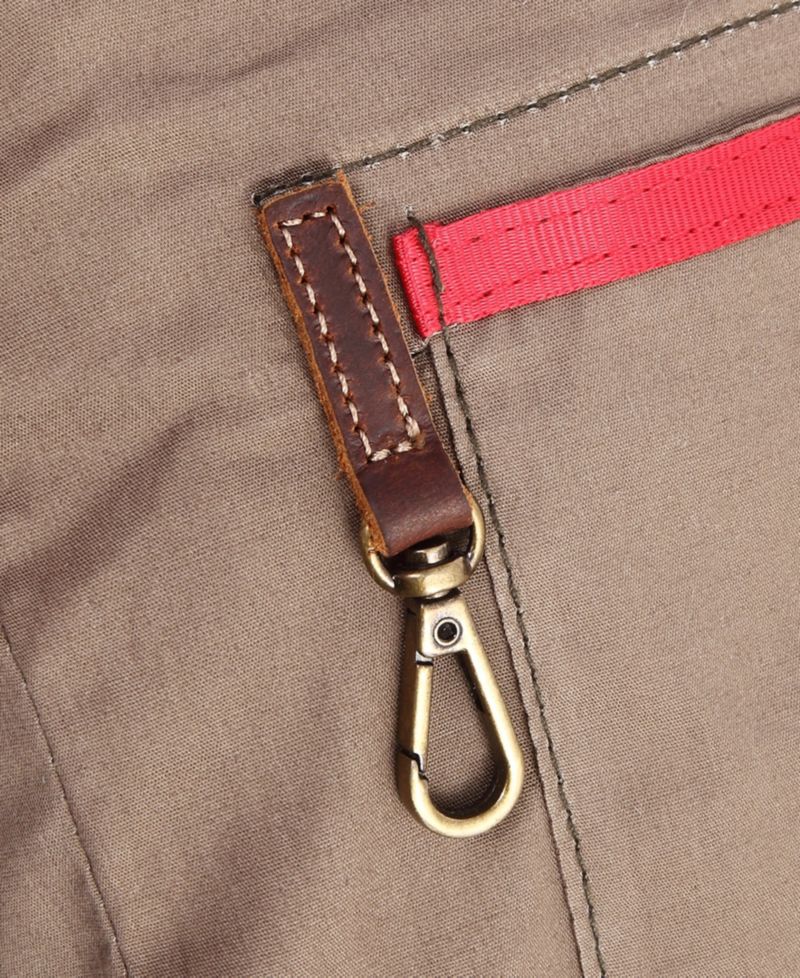 Turtle Ridge 4-Pocket Canvas Crossbody Bag