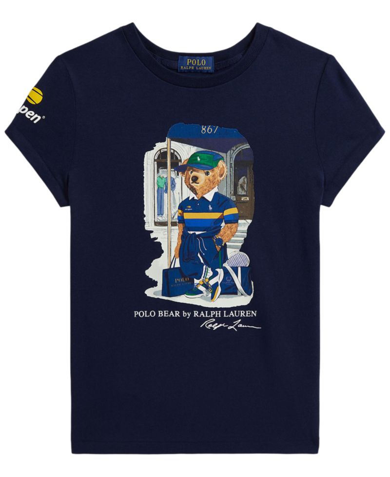 Girls' 7-16 US Open Polo Bear Short-Sleeve T-Shirt