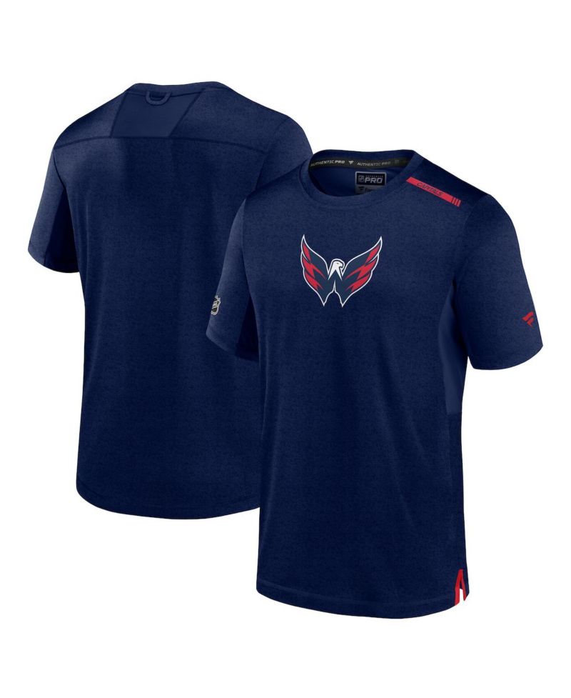 Men's Navy Washington Capitals Authentic Pro Performance T-Shirt