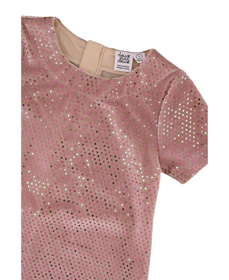 Big Girls 6-14Y Short Sleeve A Line Dress