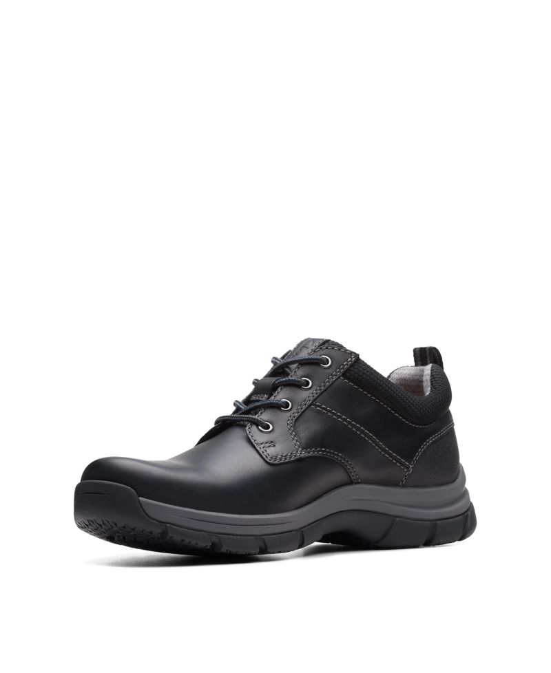 Men's Collection Walpath Leather Low Top Lace Up Sneaker