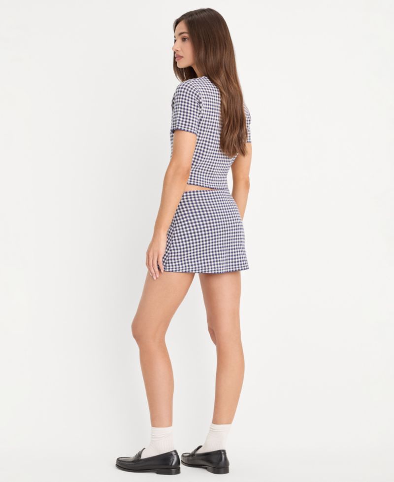 Women's Blend Sweater Mini Skort