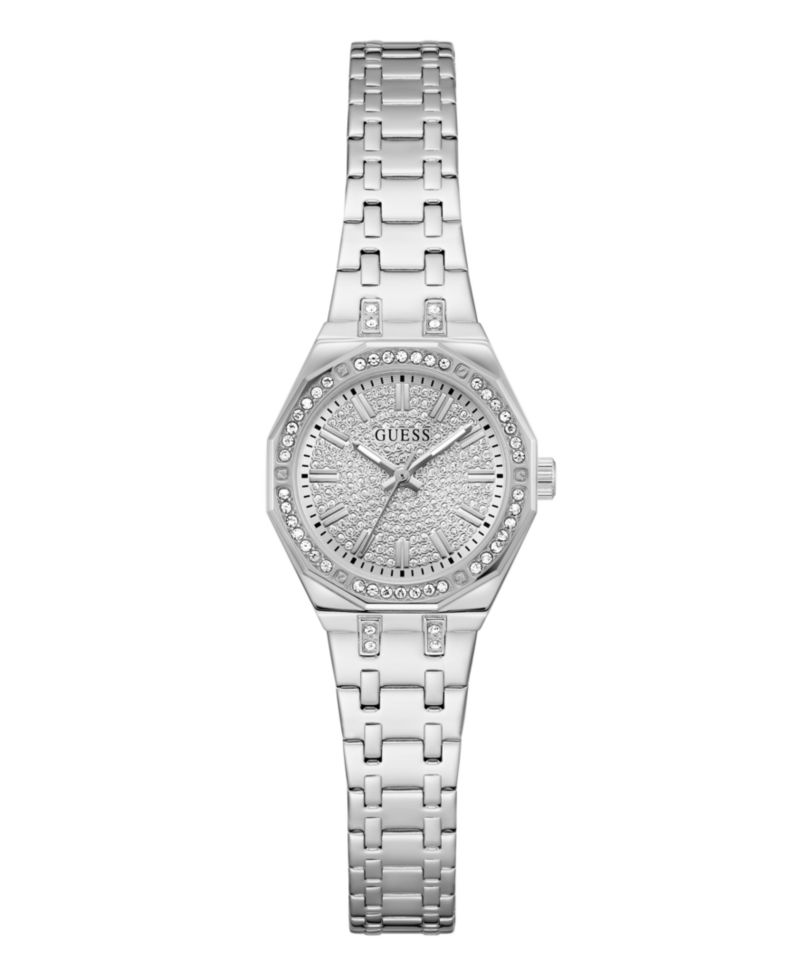 Women's Silver Tone Analog Watch, 25mm