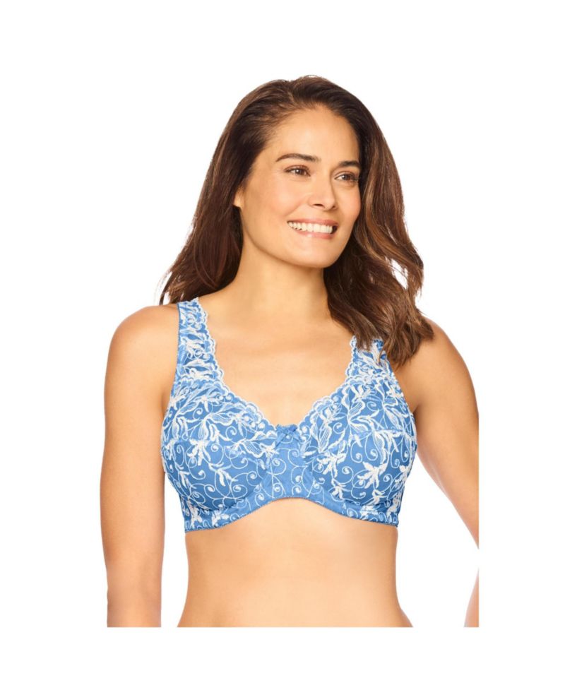 Women's Embroidered Underwire Bra