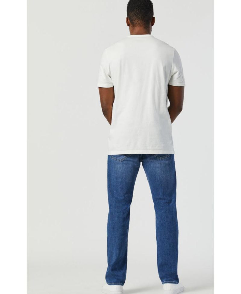 Men's Marcus Slim Straight Leg Jeans in Mid Foggy Feather